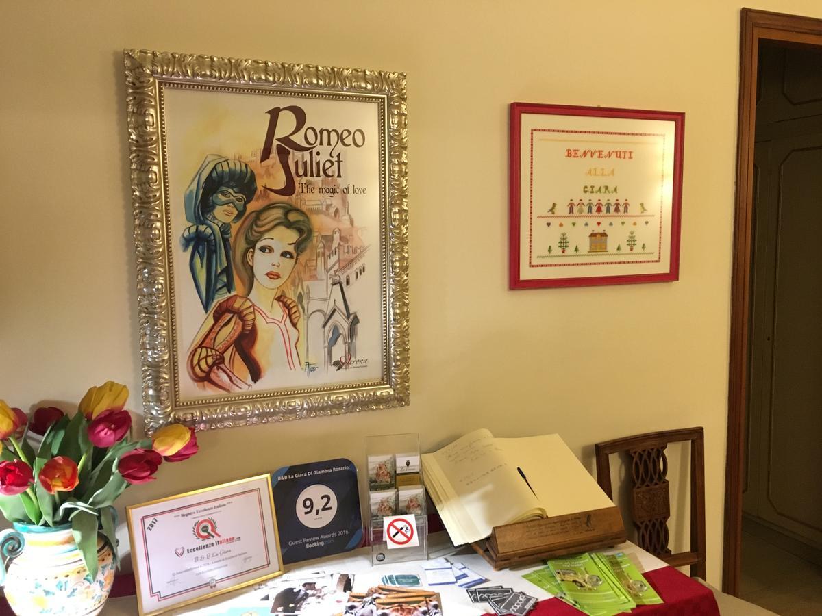 B&B La Giara Di Giambra Rosario Верона Экстерьер фото